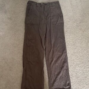 Madewell Women’s Dark Brown Cargo Pants